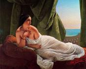 弗朗切斯科 海兹 : Odalisque Reclining